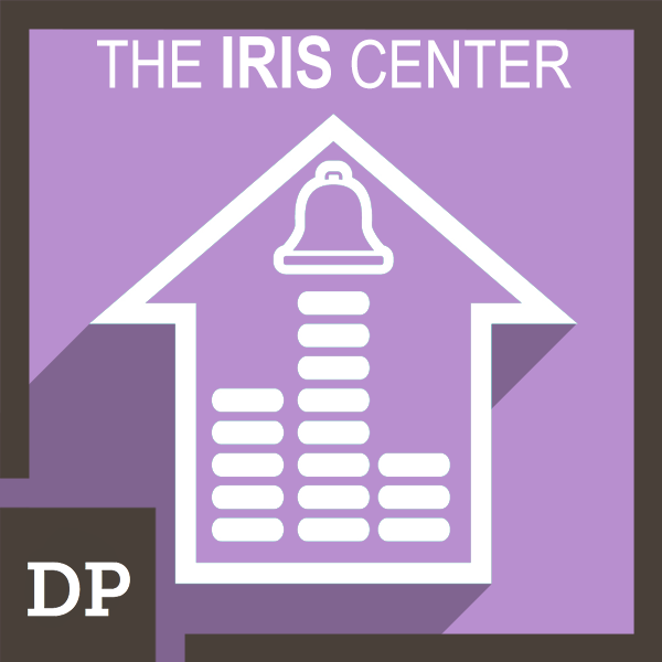 IRIS Center logo with a house and bell