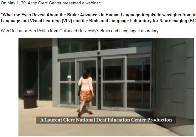 What the Eyes Reveal About the Brain: Advances in Language Acquisition Webinar