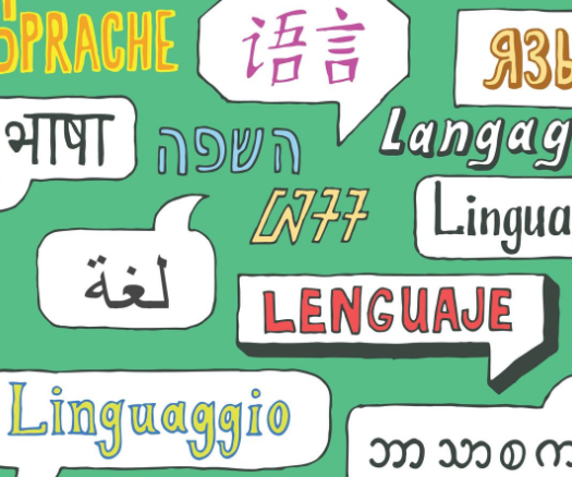 picture of various words in different languages