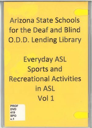 Sports and Recreational activities vol 1