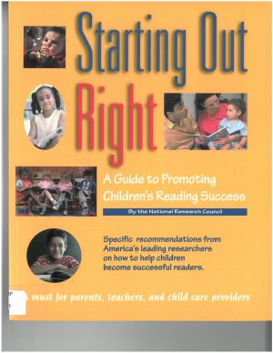 Copy of Starting Out Right