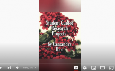 Student Guided Research Projects