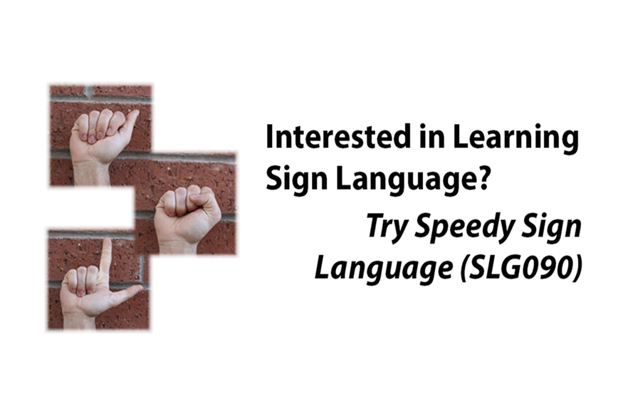 Speedy Sign Language Class
