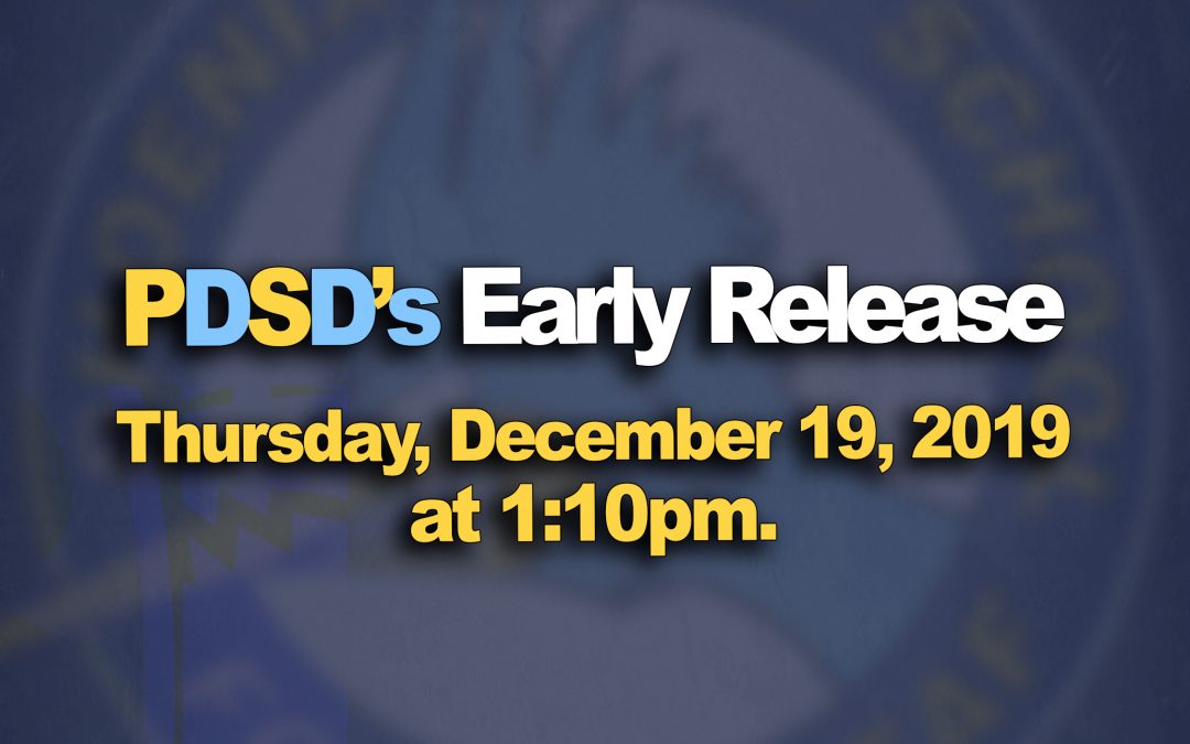PDSD’s Next Early Release