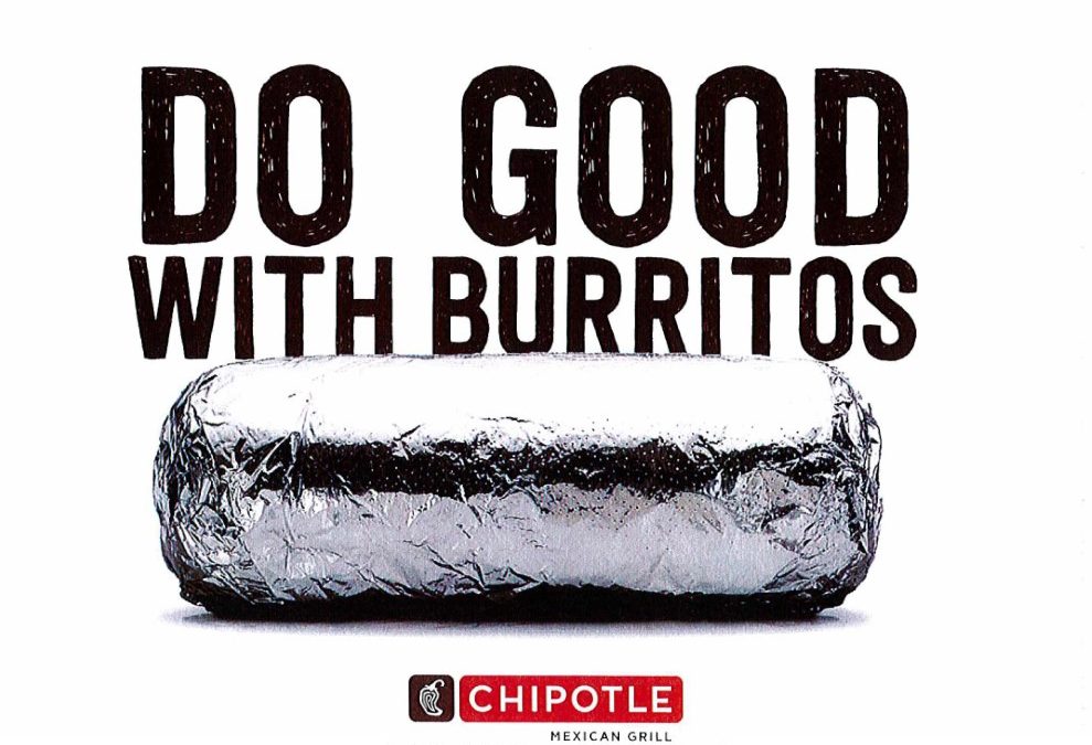 PDSD’s Fundraiser at Chipotle Tonight!
